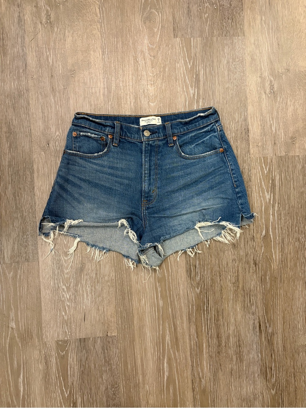 Abercrombie High Rise Cutoff Shorts